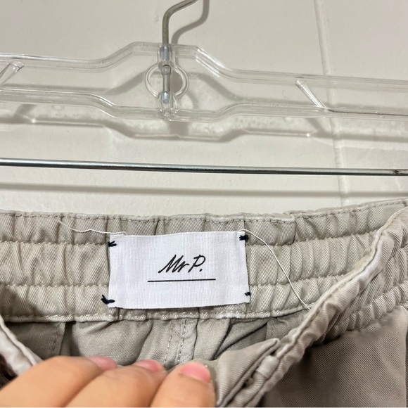 Mr P Porter Shorts Mens Beige Size 34 - Picture 3 of 6